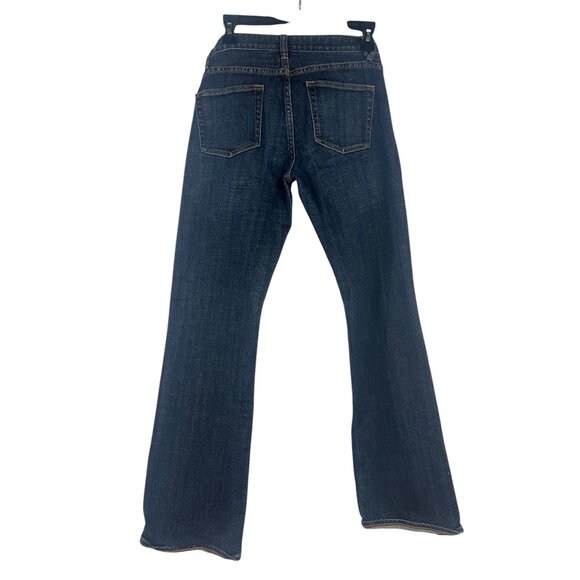 J.Crew Womens Stretch Bootcut Jeans 28R Dark Wash Denim Casual Southwestern - Picture 2 of 6